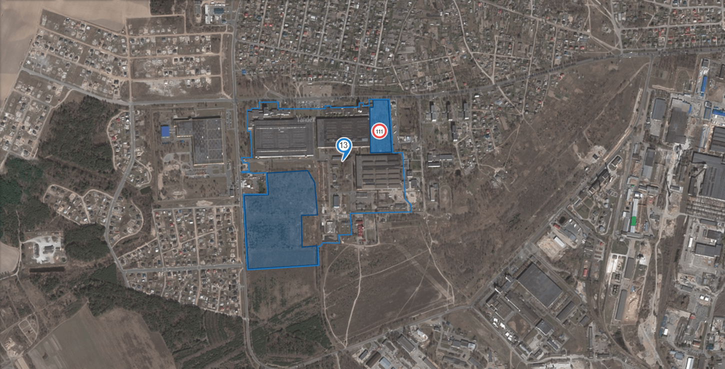 Свободная инвестиционная площадка №111 г. Пинск (2,26 га) - Свободная  Экономическая Зона 