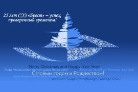 Merry Christmas and a Happy New Year! The Year of 2021 - 25 years of 
