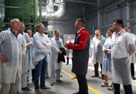 На заводе ООО «АйПауэр» состоялась встреча с топ-менеджментом предприятий, входящих в СЭЗ «Брест»